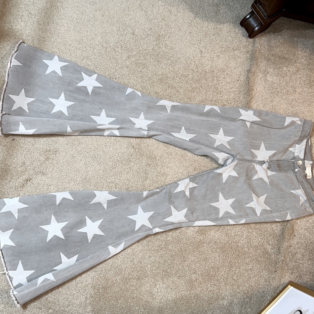 Star bell bottoms